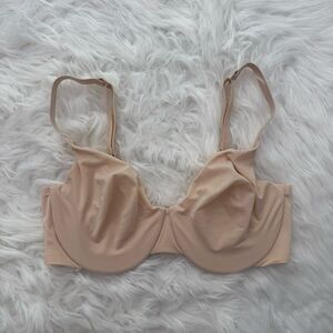 Skims Smoothing Intimates Unlined Full Coverage Bra Sand Size 32D